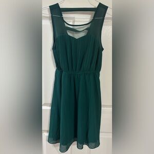 Forest Green Midi Dress